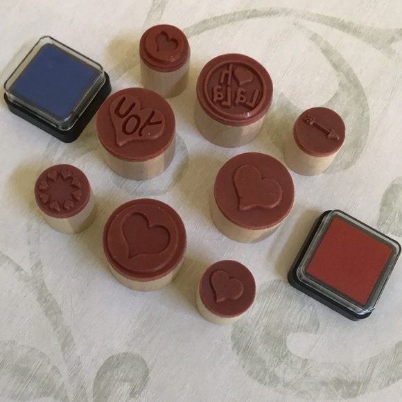 STAMPING SET / WOOD - Picture 2 of 6